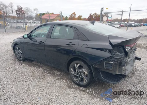 2025 Hyundai Elantra Sel Sport из США, поврежденный, VIN KMHLM4DGXSU965083